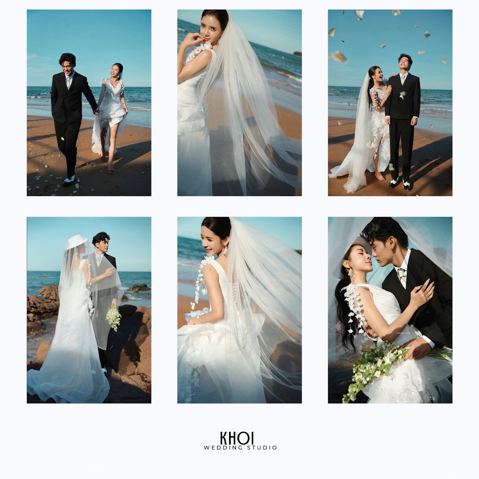 Cô dâu chú rể Nghệ An hạnh phúc trong ngày cưới với album ảnh từ Khói Studio TP Vinh