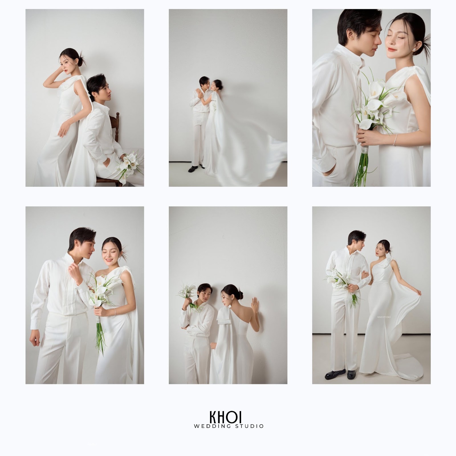 Khách mời mặc trang phục lịch sự, tinh tế chụp ảnh cùng cô dâu chú rể tại studio chụp ảnh cưới ở TP Vinh Nghệ An