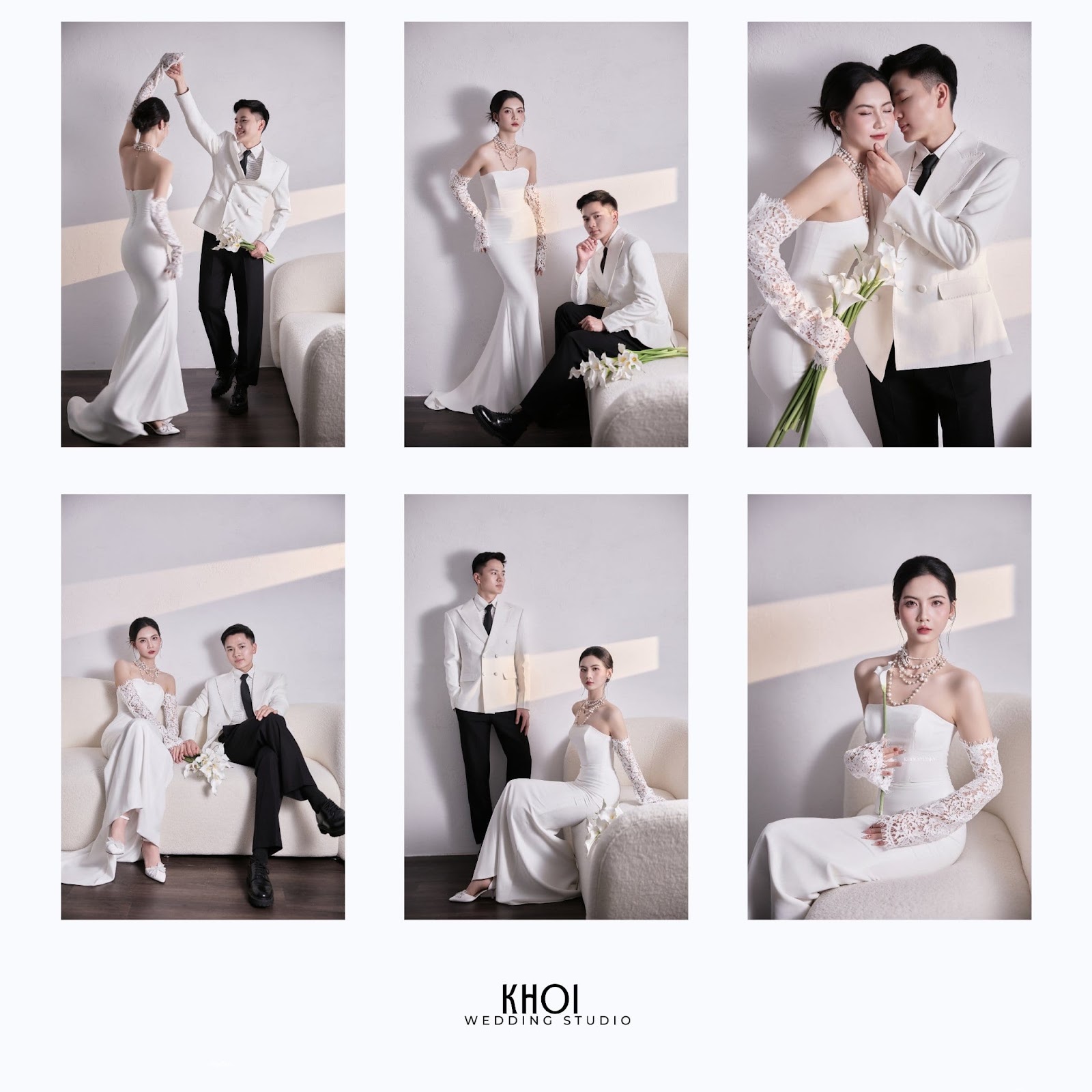 Ảnh cưới lãng mạn tại đồi chè Thanh Chương thực hiện bởi Khói Studio Nghệ An