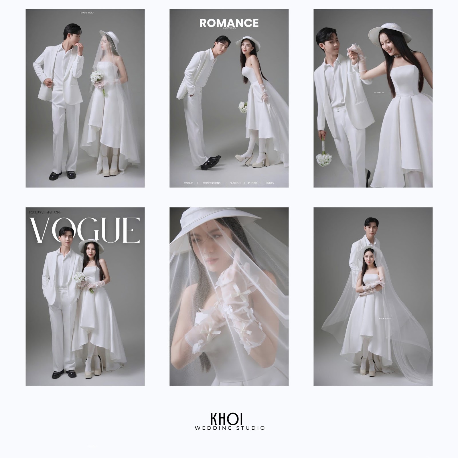 Khoảnh khắc hạnh phúc tự nhiên của cặp đôi trẻ tại studio ảnh cưới Khói Studio TP Vinh.
