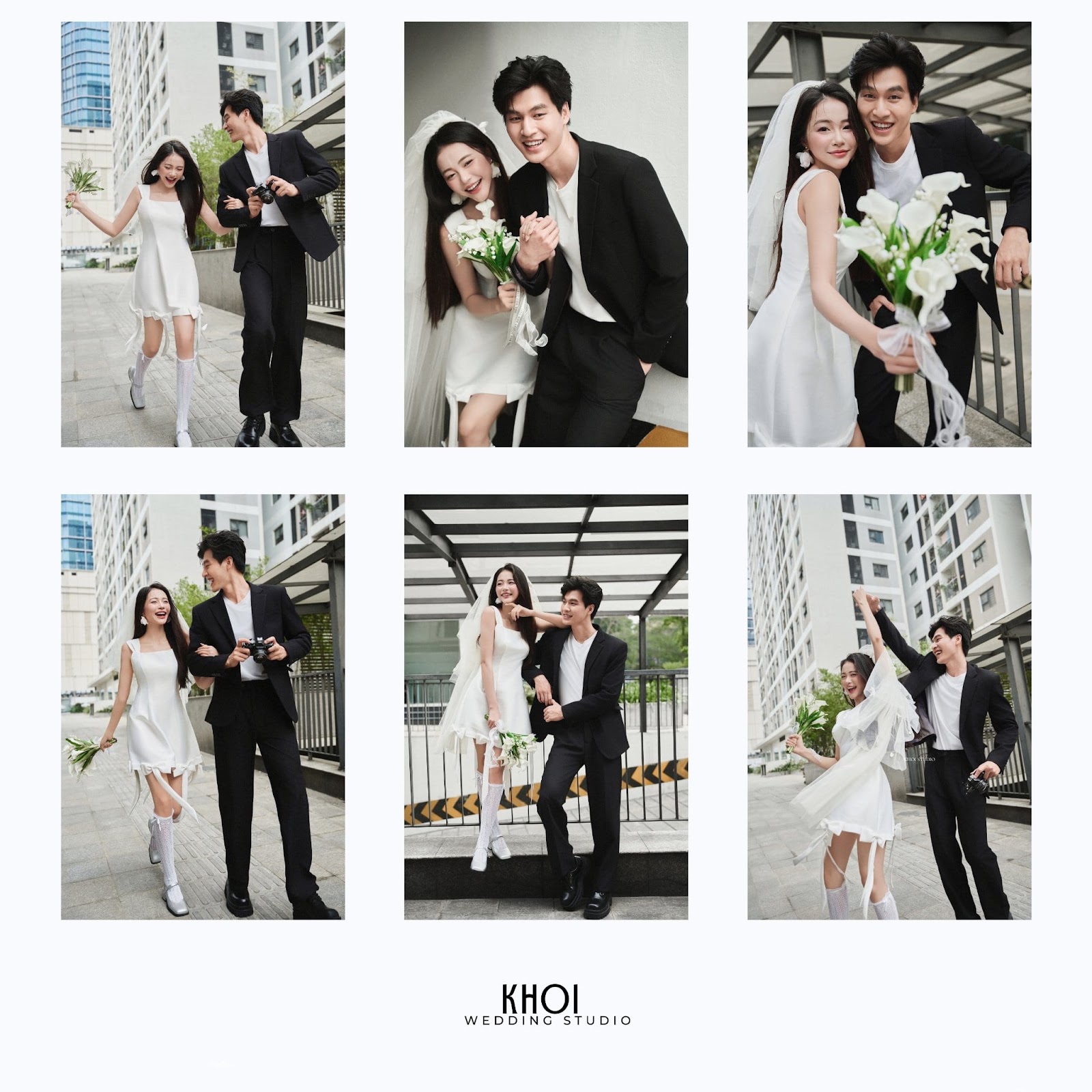 Cặp đôi trẻ Nghệ An chụp ảnh cưới ngoại cảnh tự nhiên và hạnh phúc tại Khói Studio